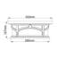 Lolington Glass Flush Mount