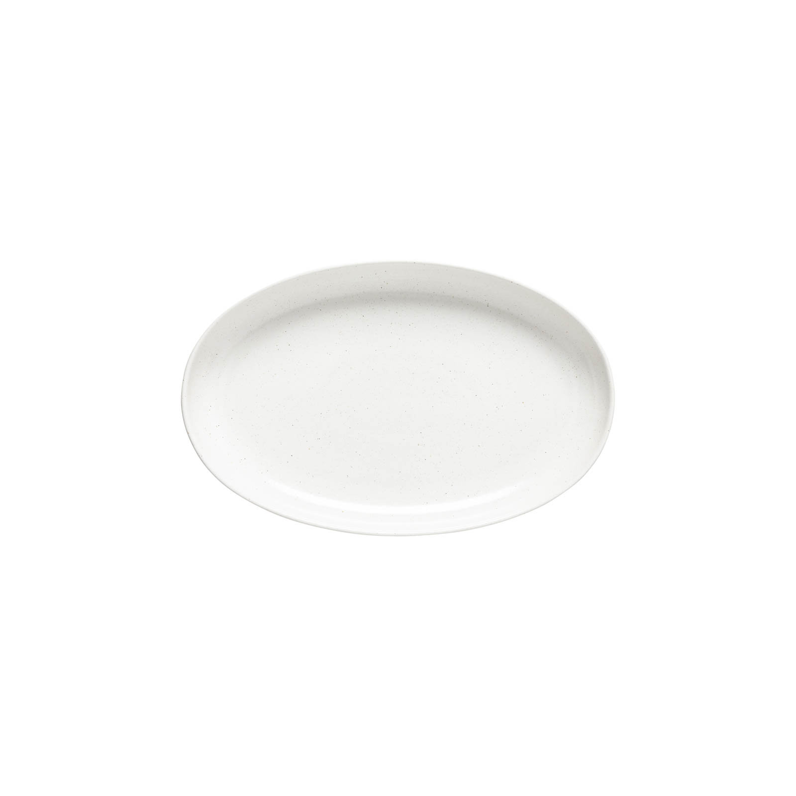 Casafina Pacifica Oval Platter, 0.91" H x 8.1" W x 12.72" L, Salt