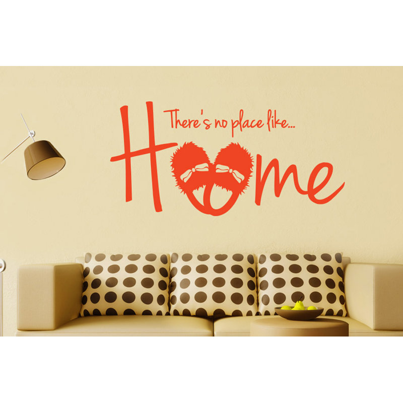 Non-Wall Damaging Wall Decal, Large, Orange