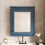 Armoire de rangement de salle de bain 24 po x 27 po avec miroir, fixation murale, tablettes réglables, économiseur d'espace, articles de salle de bain modernes et économiseur, salle de bain-630758950
