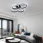 Round 4-Light LED Flush Mount