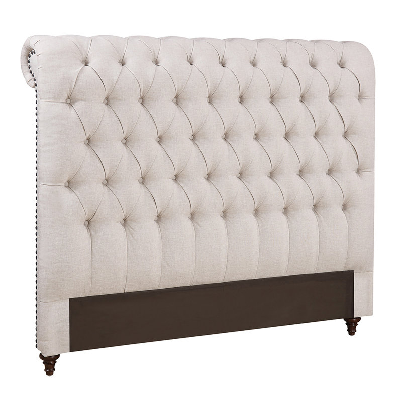 Goutier Upholstered Panel Headboard, King