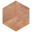 Argillos Hex Rhomboid 20-1/2 In. X 23-5/8 In. Porcelain Floor And Wall Tile