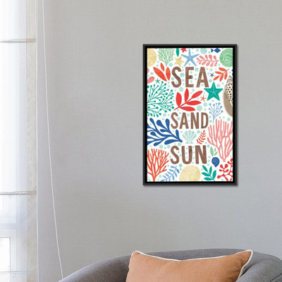 « under sea trésors iii », impression sur toile