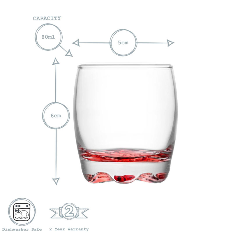 80ml Shot Glass / Shooter, 6