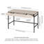 Evans 121.285cm W Rectangle Writing Desk-1035938191