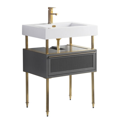 Ensemble de meuble-lavabo simple 24 po Strobel