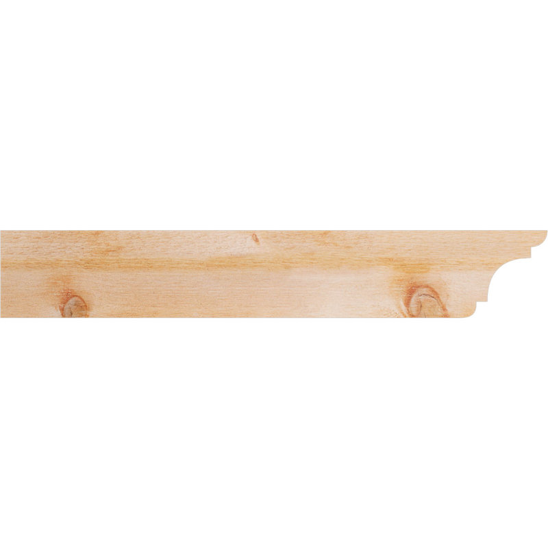 L 6 po x H 6 po x L 36 po New Brighton Rough Sail, Cèdre rouge, H 6 po x l 36 po x P 6 po
