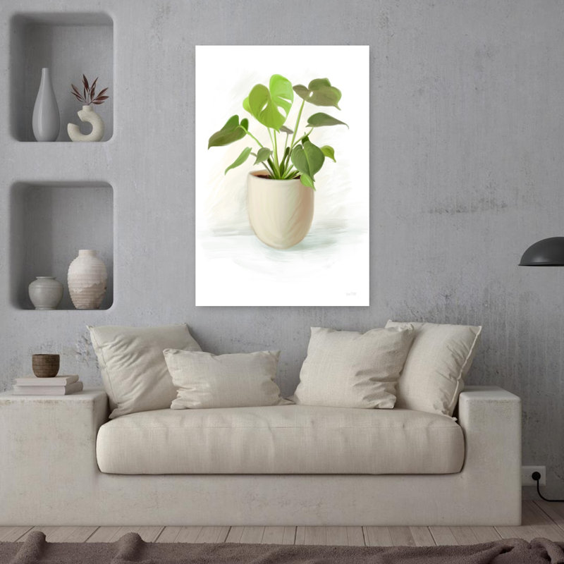 «Everyday Plants II», art végétal contemporain, H 36 po x l 24 po