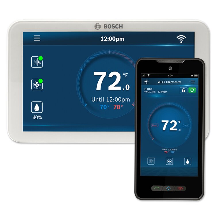 Taylor Precision Products Smart Universally Compatible Thermostat with Outdoor  Temperature Sensor