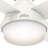 Dempsey Low Profile 44" 4 - Blade Indoor Flush Mount Small Room Ceiling Fan with Lights and Remote-20702929