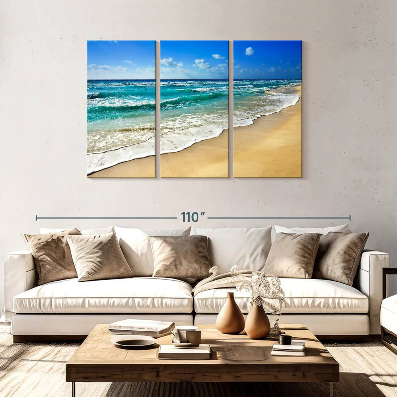 Nicci Cancun Beach II, H 48 po x l 74 po