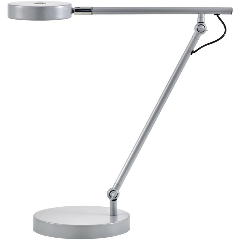 Gayle Accent Table Lamp, Silver Gray