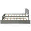 Twin Size Platform Bed With Trundle-124917835