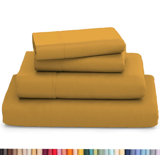 Ultra Soft Bamboo Sheet Set - 4 Pc Set - Wrinkle Resistant - Cooling Sheets with Deep Pockets