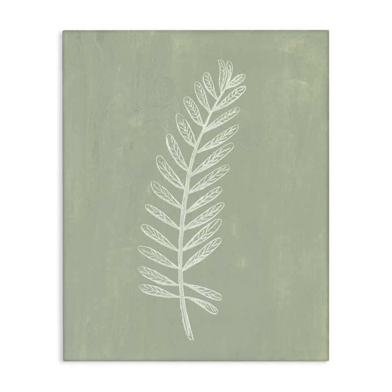 Impression sur toile Simple Fern Impression par Patricia Pinto, H 20 po x l 16 po