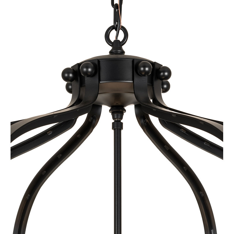 Luminaire suspendu 6 lumières 32 po Citadel