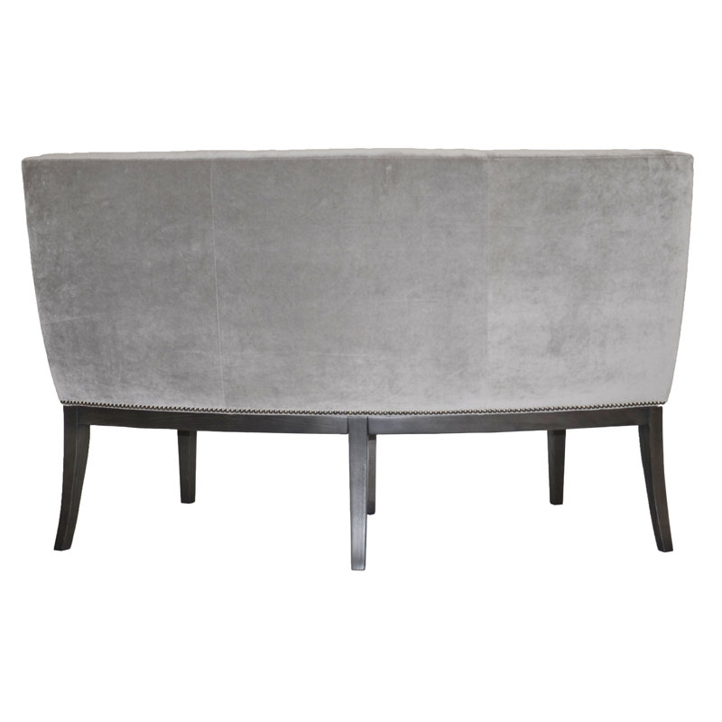 Alton Upholstered Bench, Casa Blanca, Worthy Snow