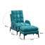Affric 60cm Wide Velvet Wing Chair Recliner-1529548662