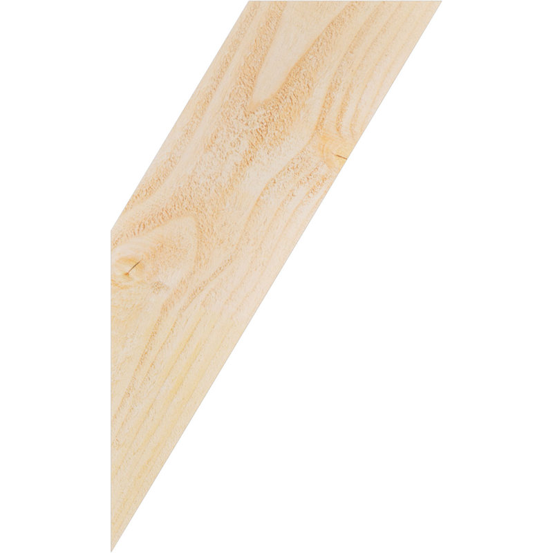 Attelle de genou traditionnelle, Douglas (sciage brut), H 20 po x l 6 po x P 12 po