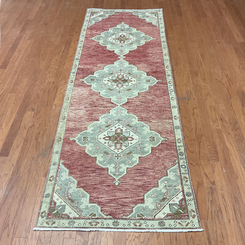 Dakota Fields Handmade Turkish Oushak Wool Runner