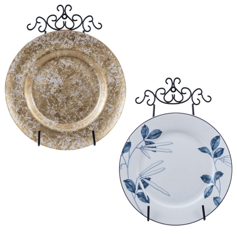 Porte-assiettes 2 pièces