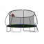 Trampoline citrouille 14 pi avec panier de basketball et bornes à arc renforcé
