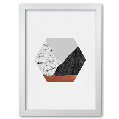 Copper Geometric I - Print