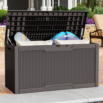 80 Gal Outdoor Resin Deck Box