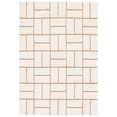 Volla Hand-Woven Striped Wool Rug