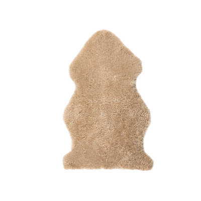  Tapis luxueux en peau de mouton bouclée de luxe Nappa