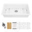 33'' L Single Bowl Quartz Kitchen Sink-101513168