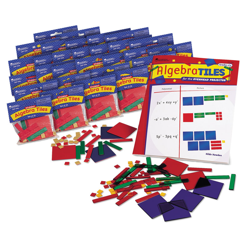 Algebra Tiles Classroom 30 Tool Set
