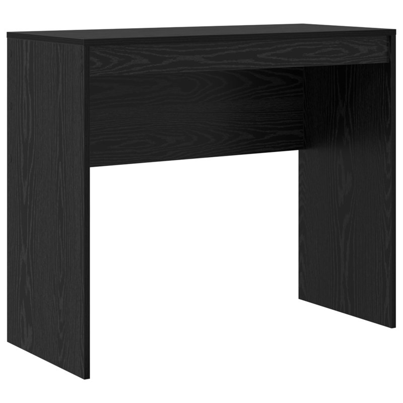 Writing Desk Particle Board, 76cm H x 90cm W x 40cm D, Black Oak