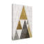 Art sur toile Guarani «Mod Triangles III Gold»-33426862