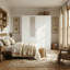 Armoire 4 portes 70,9 po Ragin-677932200