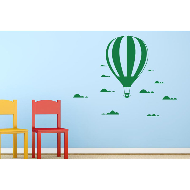 Abstract Wall Decal, Green