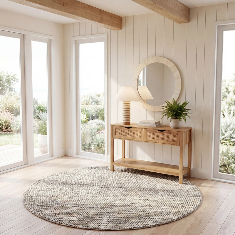 Elle Area Rug in Ivory / Multi, Rectangle 4' x 6'