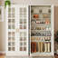 Armoire de rangement 67,5 "avec porte et tablettes réglables-2127206984