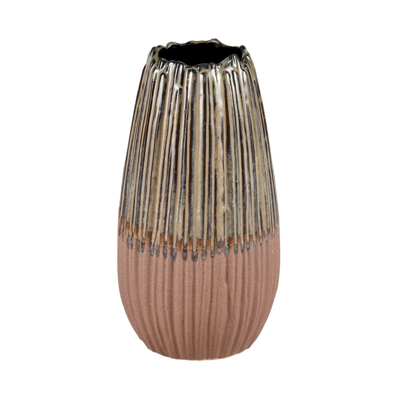 Petit vase Cooper, H 10,75 po x l 5,5 po x P 5,5 po