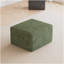 Repose-pieds pour canapé, aucun assemblage requis, vert (tissu velours côtelé moelleux)-535531287