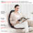 Coussin de siège Snailax Vibration Massage avec chaleur (noir), SL-262PB