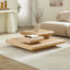 Table basse modulaire empilable moderne, aucun assemblage requis