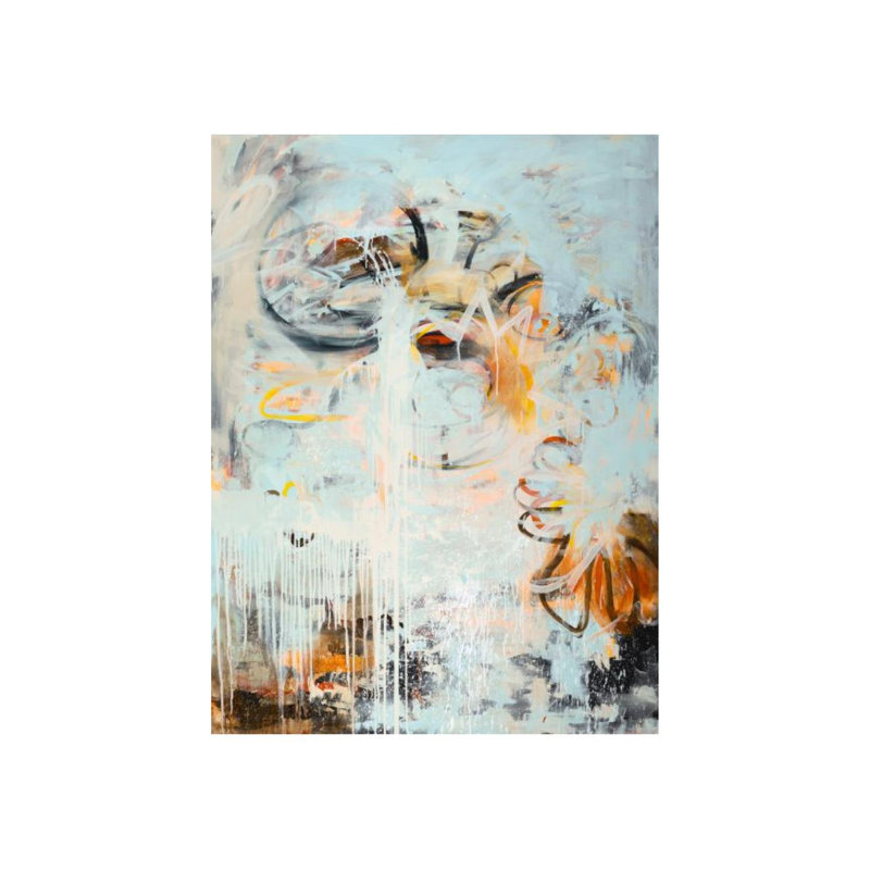 Urban Peace Print by Samuel Kane, 63" H x 47" W x 1.5" D