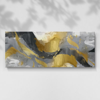 Toile tendue à motif abstrait 9 # LII-Abstract