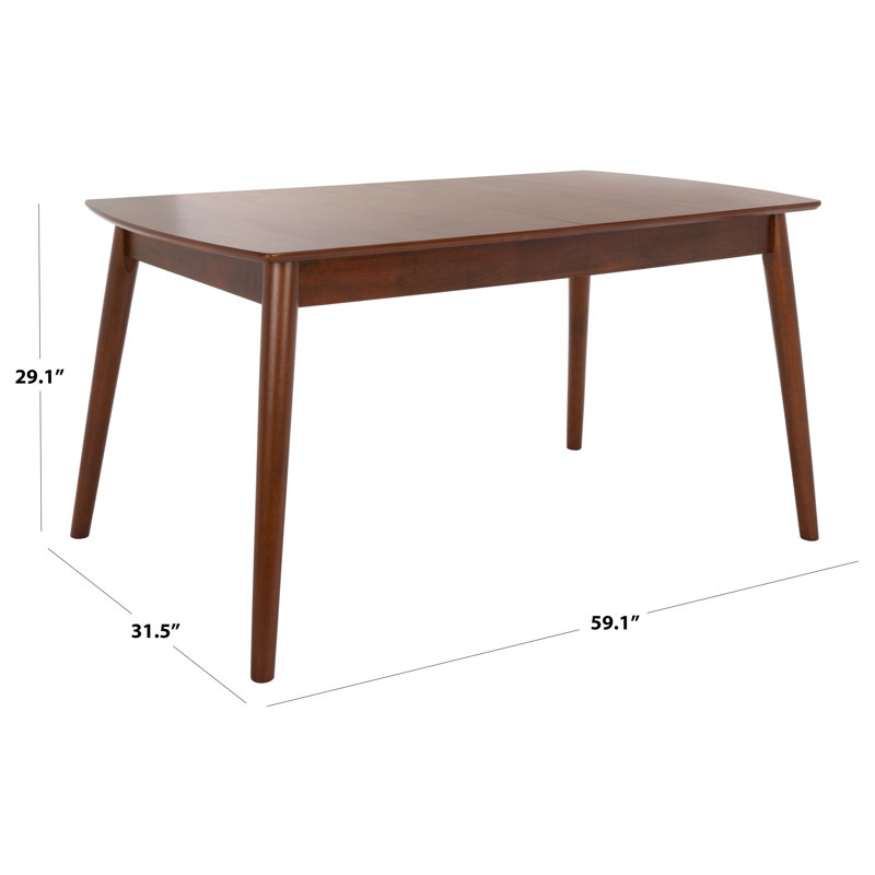 Table de salle à manger Fairfield, Noyer