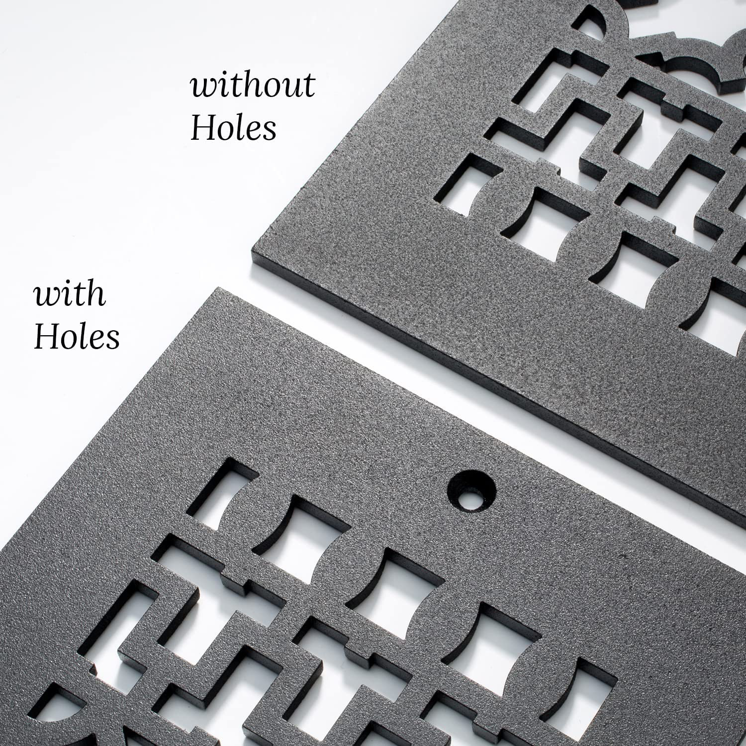 Reggio Register Royal Vent Cover Grille without Mounting Holes Features