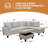 97'' Velvet Sofa-90409115