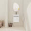 18'' Floating Wall-Mounted Bathroom Vanity With Ceramic Sink & Soft-Close Cabinet Door, For Small Bathroom-1555242744