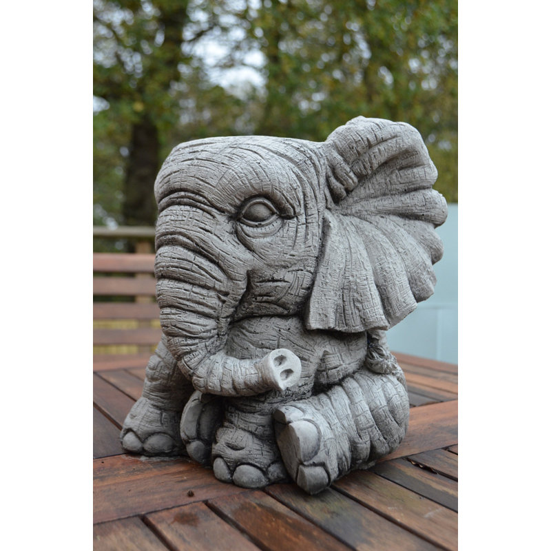 Pompano Animals Stone Garden Statue